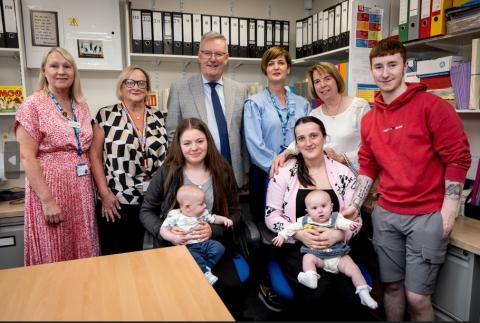 Health Minister with FNP
