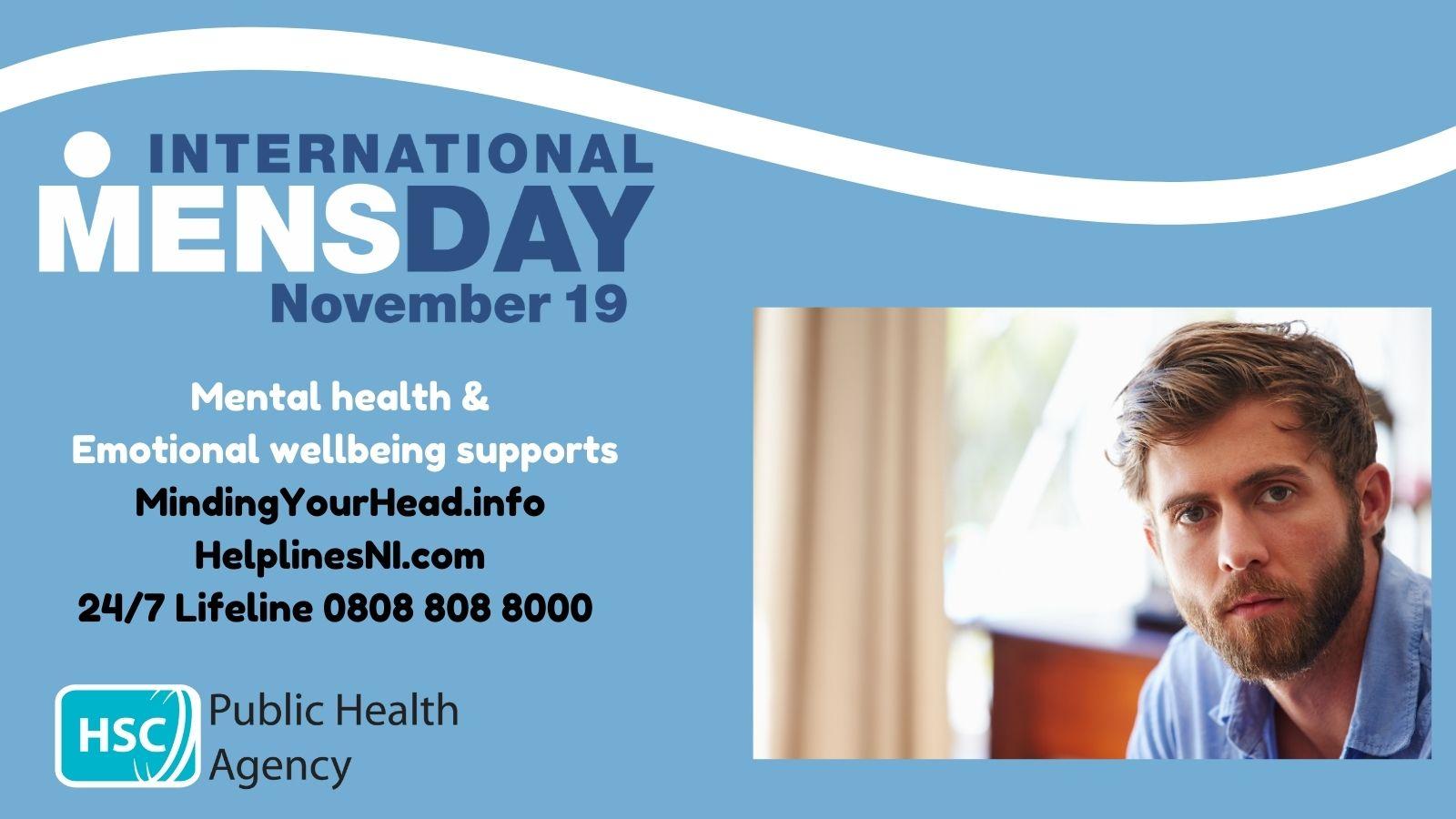 International mens day graphic 